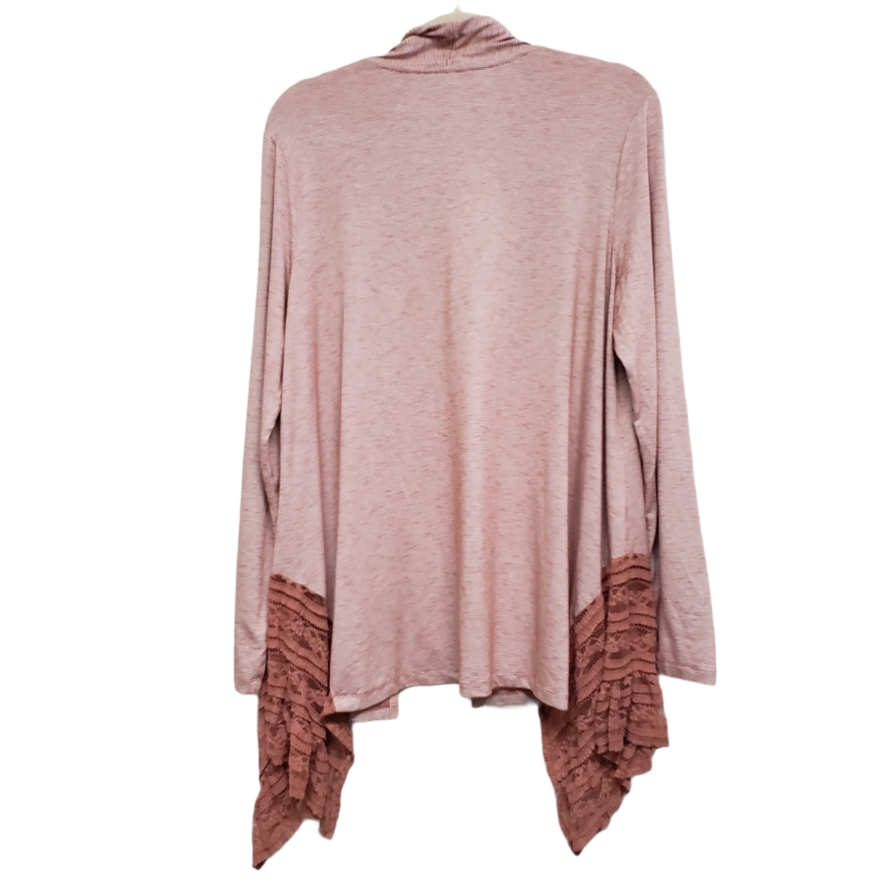 LOGO Ribbed Cardigan Size L - Picture 4 of 5